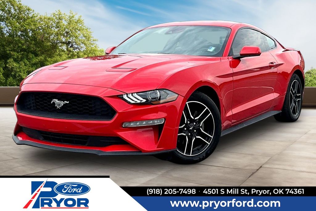 Race Red 2023 Ford Mustang Coupe Rear-Wheel Drive Automatic