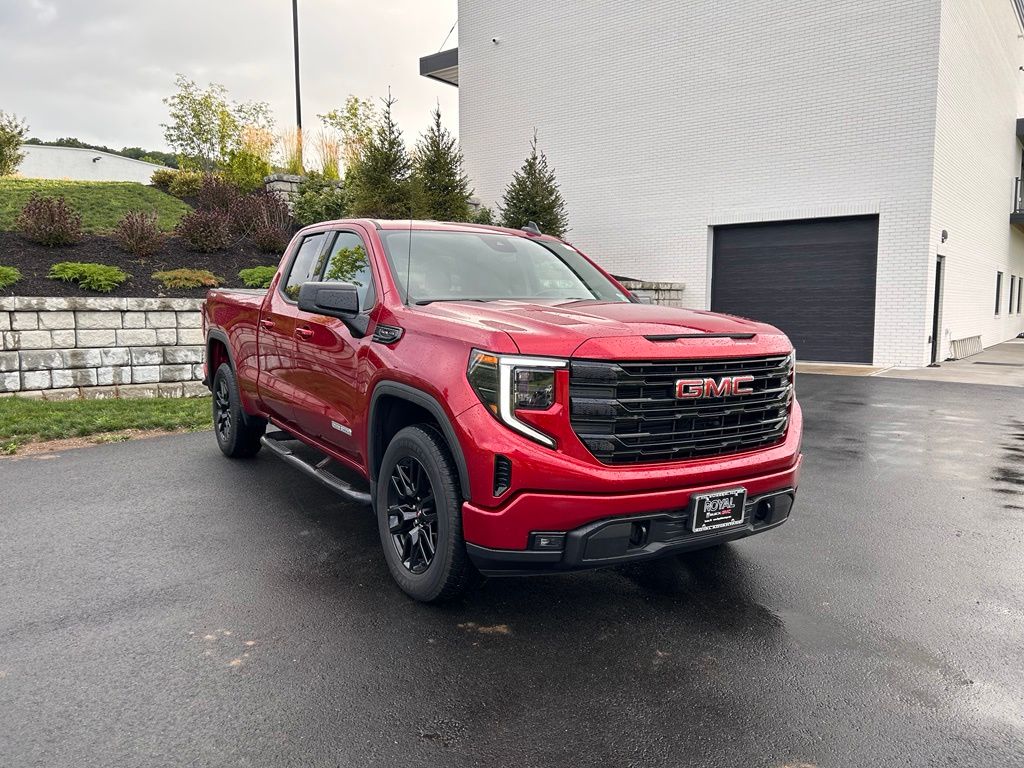 Volcanic Red Tintcoat 2023 GMC Sierra 1500 Pickup Truck Four-Wheel Drive Automatic