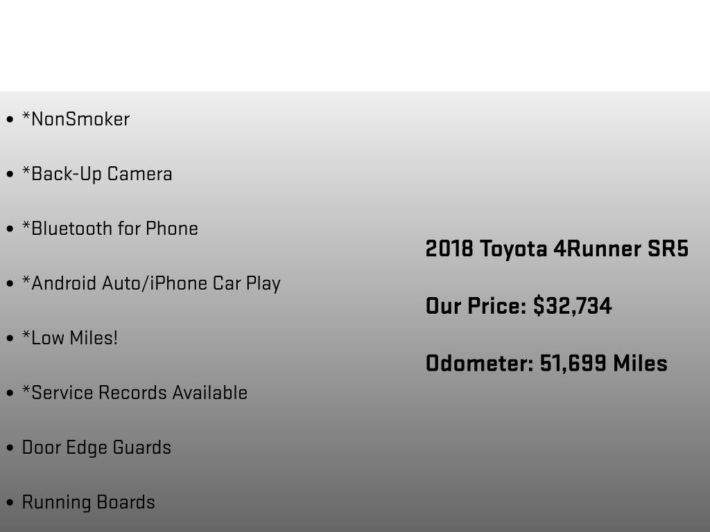 2018 Toyota 4Runner SR5 Blue at Rochrich Mazda