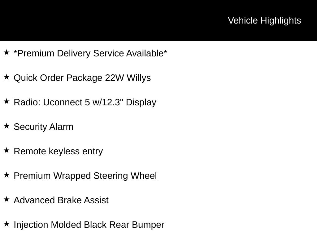 Used 2025 White Jeep Willys image 6