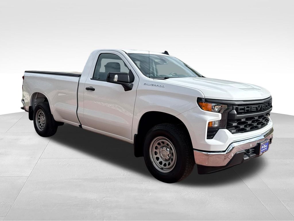 Summit White 2026 Chevrolet Silverado 1500 Pickup Truck 4X2 Automatic