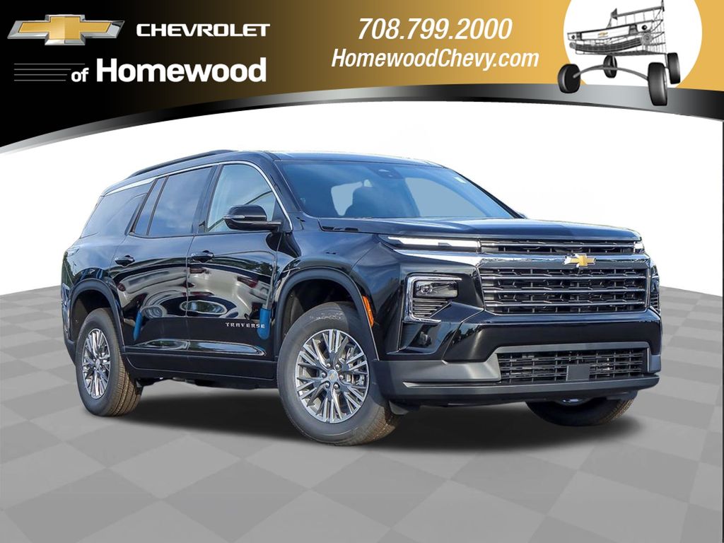 Mosaic Black Metallic 2027 Chevrolet Traverse SUV / Crossover Four-Wheel Drive 8-Speed Automatic