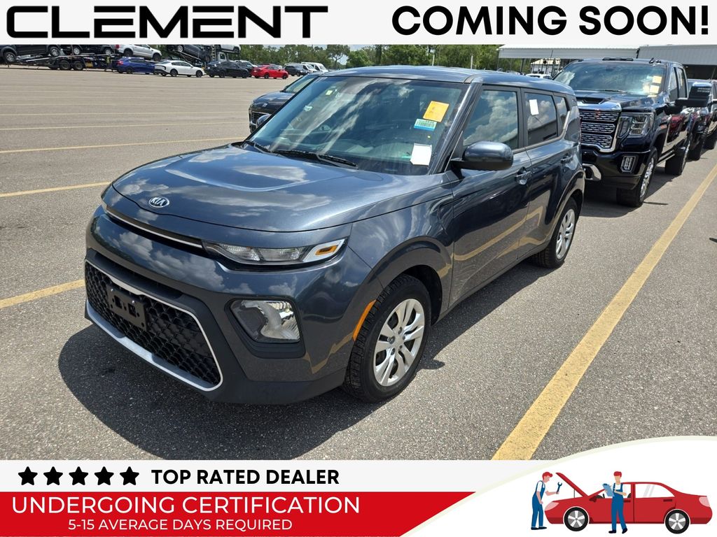 Gravity Gray 2020 Kia Soul SUV / Crossover Front-Wheel Drive Continuously Variable Transmission
