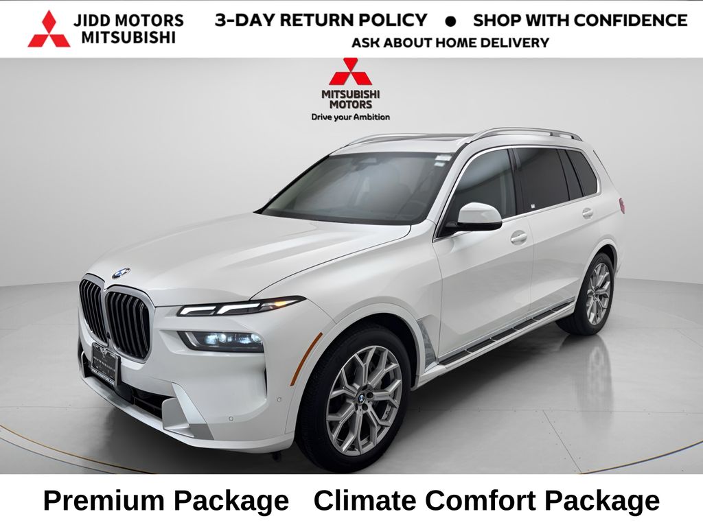 Alpine White 2025 BMW X7 SUV / Crossover All-Wheel Drive 8-Speed Automatic