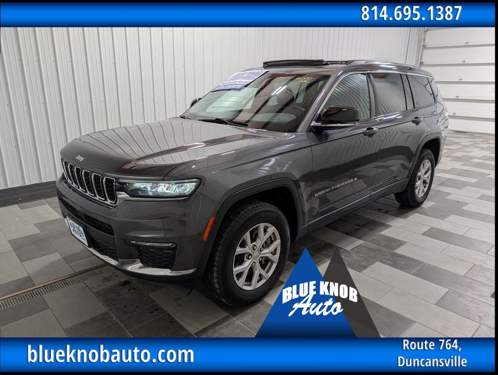 Baltic Gray Metallic Clearcoat 2022 Jeep Grand Cherokee L SUV / Crossover Four-Wheel Drive 8-Speed Automatic