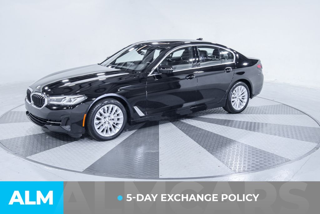 Used 2022 BMW 5 Series 530i with VIN WBA53BH05NWX41341 for sale in Union City, GA