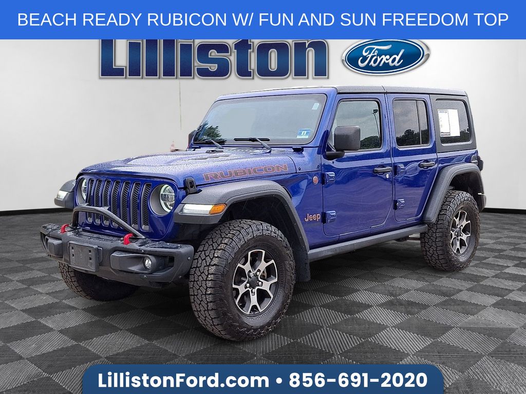 Ocean Blue Metallic Clearcoat 2018 Jeep Wrangler SUV / Crossover Four-Wheel Drive 8-Speed Automatic