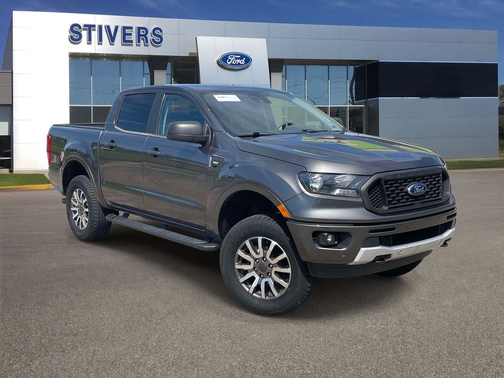 Gray (Magnetic Metallic) 2019 Ford Ranger Pickup Truck Four-Wheel Drive Automatic
