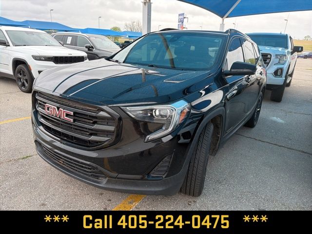 Black (Ebony Twilight Metallic) 2021 GMC Terrain SLE FWD SUV / Crossover Front-Wheel Drive 9-Speed Automatic