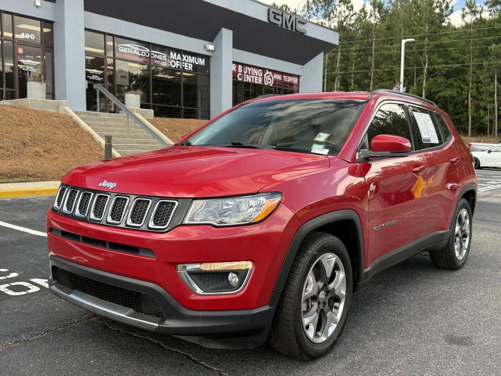 Redline Pearlcoat 2019 Jeep Compass SUV / Crossover Front-Wheel Drive 6-Speed Automatic
