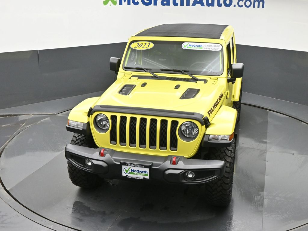 Certified Used 2023 Yellow Jeep Rubicon image 23