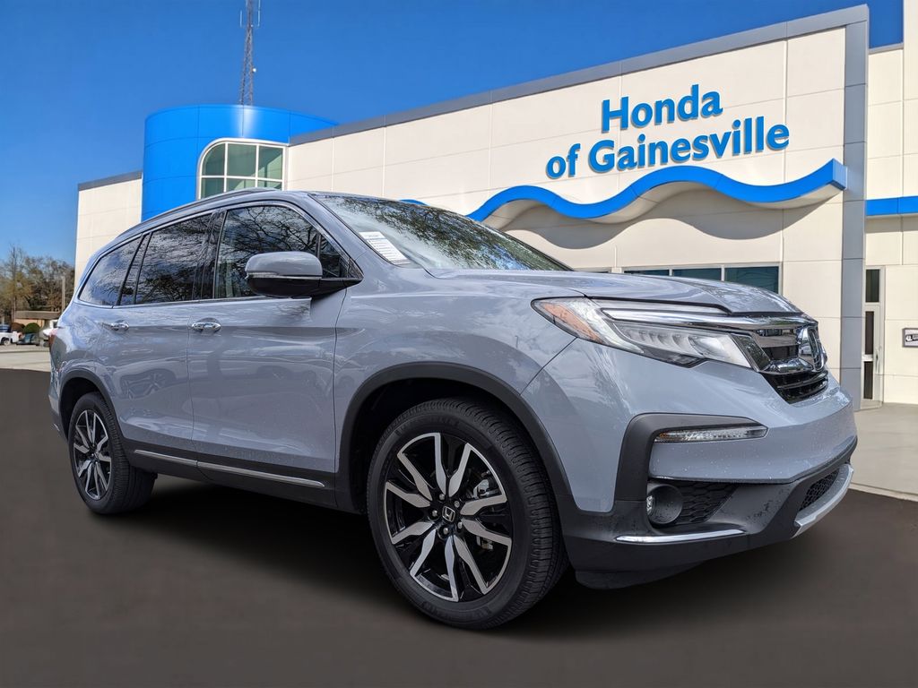 Gray 2022 Honda Pilot SUV / Crossover Front-Wheel Drive 9-Speed Automatic