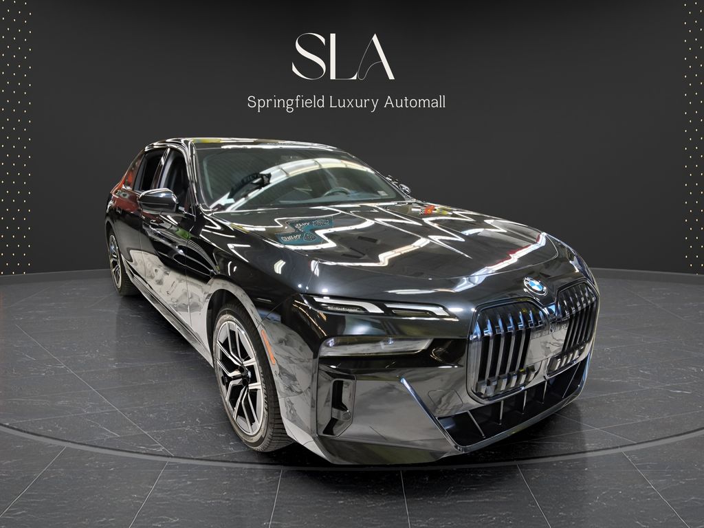 Black Sapphire Metallic 2023 BMW 7 Series Sedan All-Wheel Drive 8-Speed Automatic