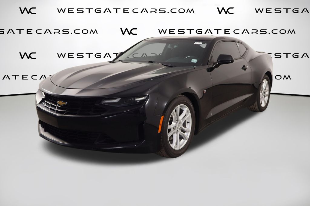 Black 2020 Chevrolet Camaro Coupe Rear-Wheel Drive 8-Speed Automatic