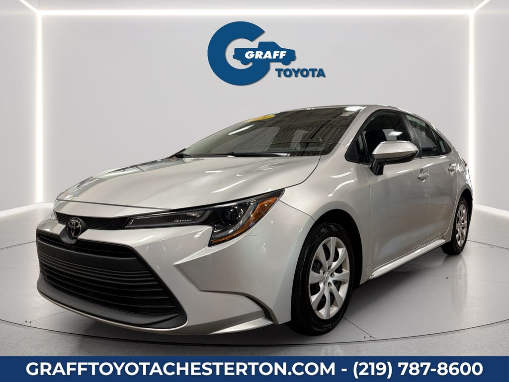 Classic Silver Metallic 2024 Toyota Corolla Sedan Front-Wheel Drive Continuously Variable Transmission