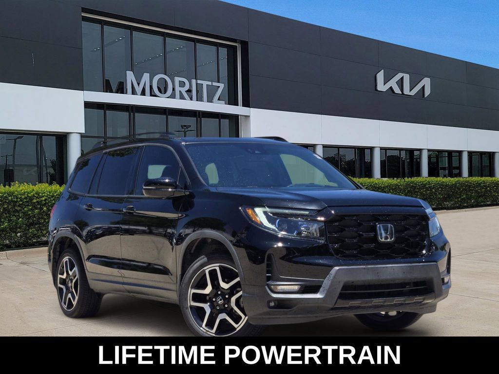 Crystal Black Pearl 2022 Honda Passport SUV / Crossover All-Wheel Drive 9-Speed Automatic