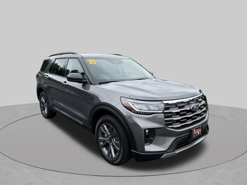 Gray Metallic 2025 Ford Explorer SUV / Crossover All-Wheel Drive Automatic