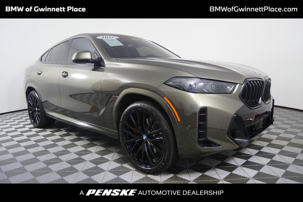 Green Metallic 2027 BMW X6 SUV / Crossover All-Wheel Drive 8-Speed Automatic