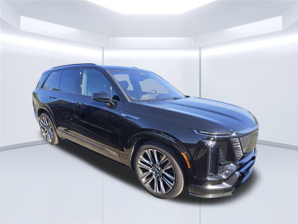 2026 Stellar Black Metallic Cadillac VISTIQ Platinum AWD SUV