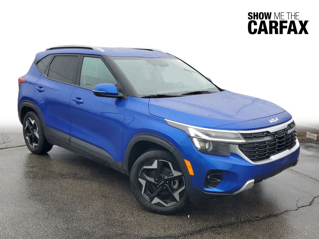 Neptune Blue 2025 Kia Seltos S FWD SUV / Crossover Front-Wheel Drive Continuously Variable Transmission