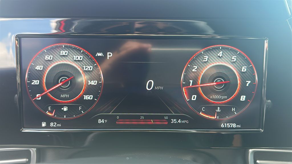 2021 Hyundai Elantra SEL Red at Central Houston Nissan