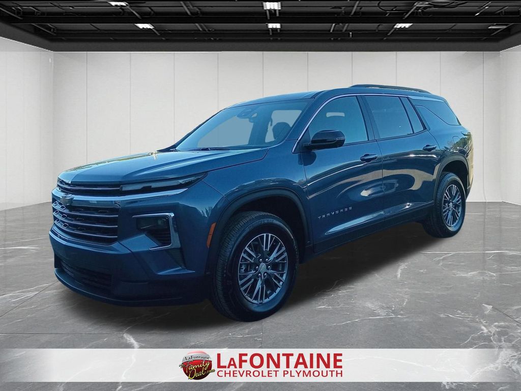 Lakeshore Blue 2026 Chevrolet Traverse LT AWD SUV / Crossover Four-Wheel Drive 8-Speed Automatic