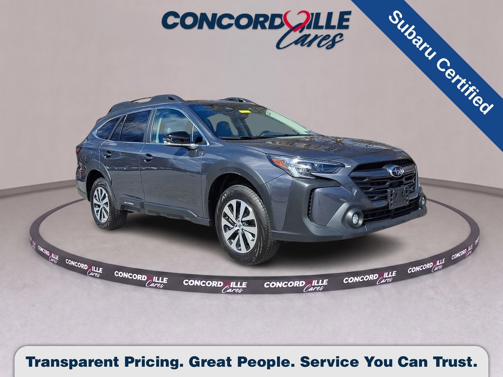 Gray Metallic 2025 Subaru Outback SUV / Crossover All-Wheel Drive Continuously Variable Transmission