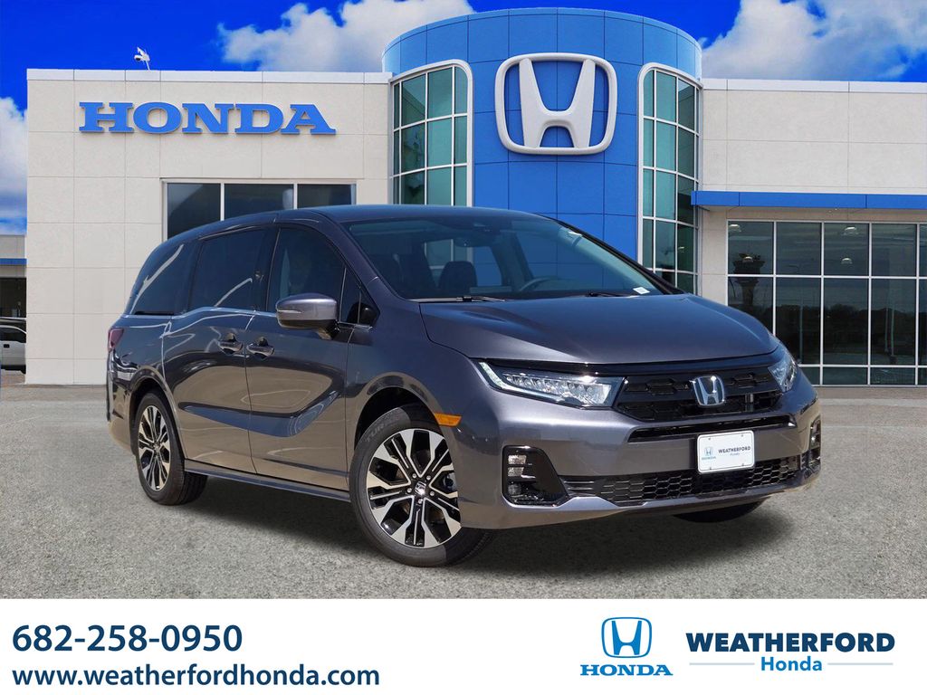 Gray 2026 Honda Odyssey Minivan Front-Wheel Drive Automatic