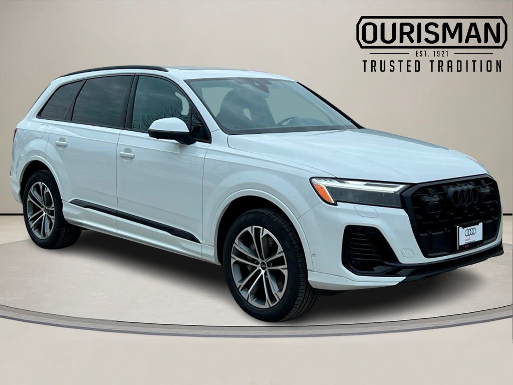 Glacier White Metallic 2026 Audi Q7 SUV / Crossover All-Wheel Drive 8-Speed Automatic
