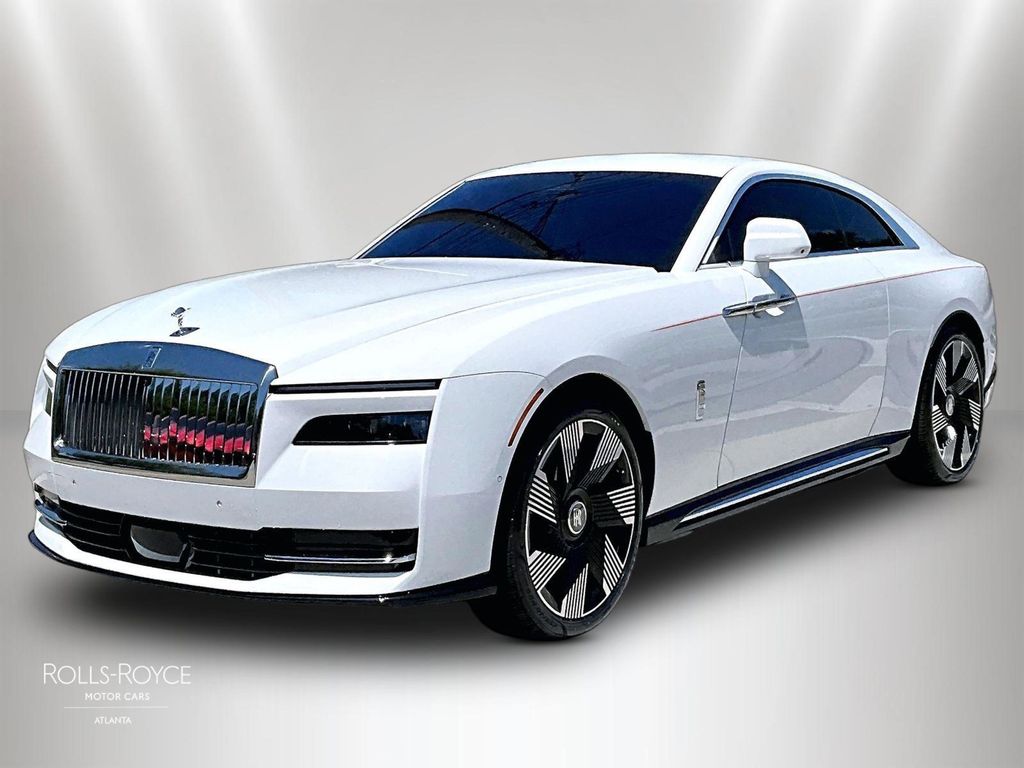 Arctic White 2025 Rolls-Royce Spectre AWD Coupe All-Wheel Drive 1-Speed Automatic