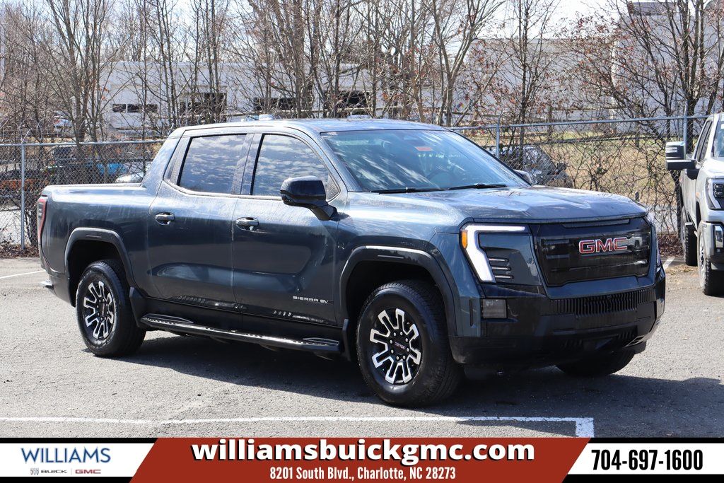 Deep Ocean Metallic 2026 GMC Sierra EV Pickup Truck All-Wheel Drive 1-Speed Automatic