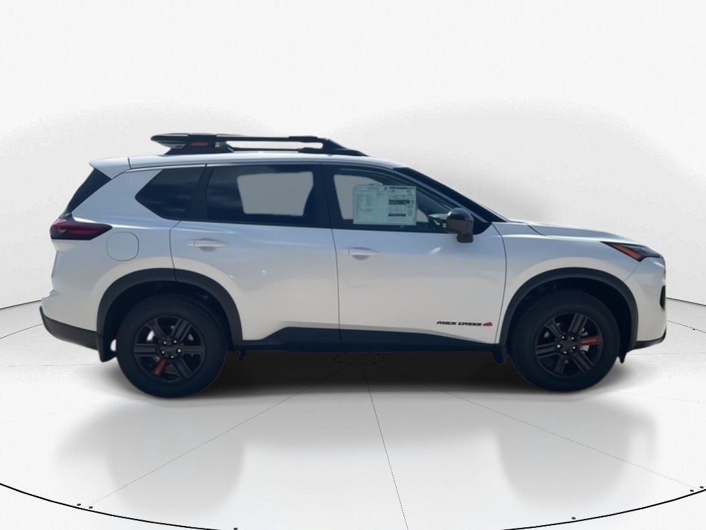 2025 Everest White Pearl Nissan Rogue Rock Creek AWD SUV