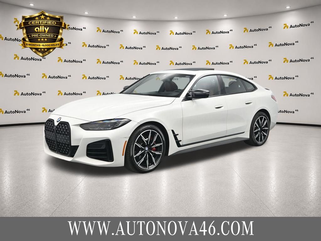Alpine White 2023 BMW 4 Series Coupe Rear-Wheel Drive 8-Speed Automatic