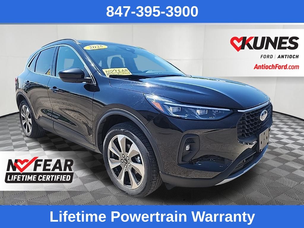 Black 2025 Ford Escape SUV / Crossover All-Wheel Drive 8-Speed Automatic