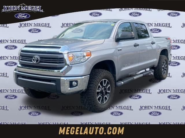 Silver Sky Metallic 2015 Toyota Tundra Pickup Truck Four-Wheel Drive 6-Speed Automatic Overdrive