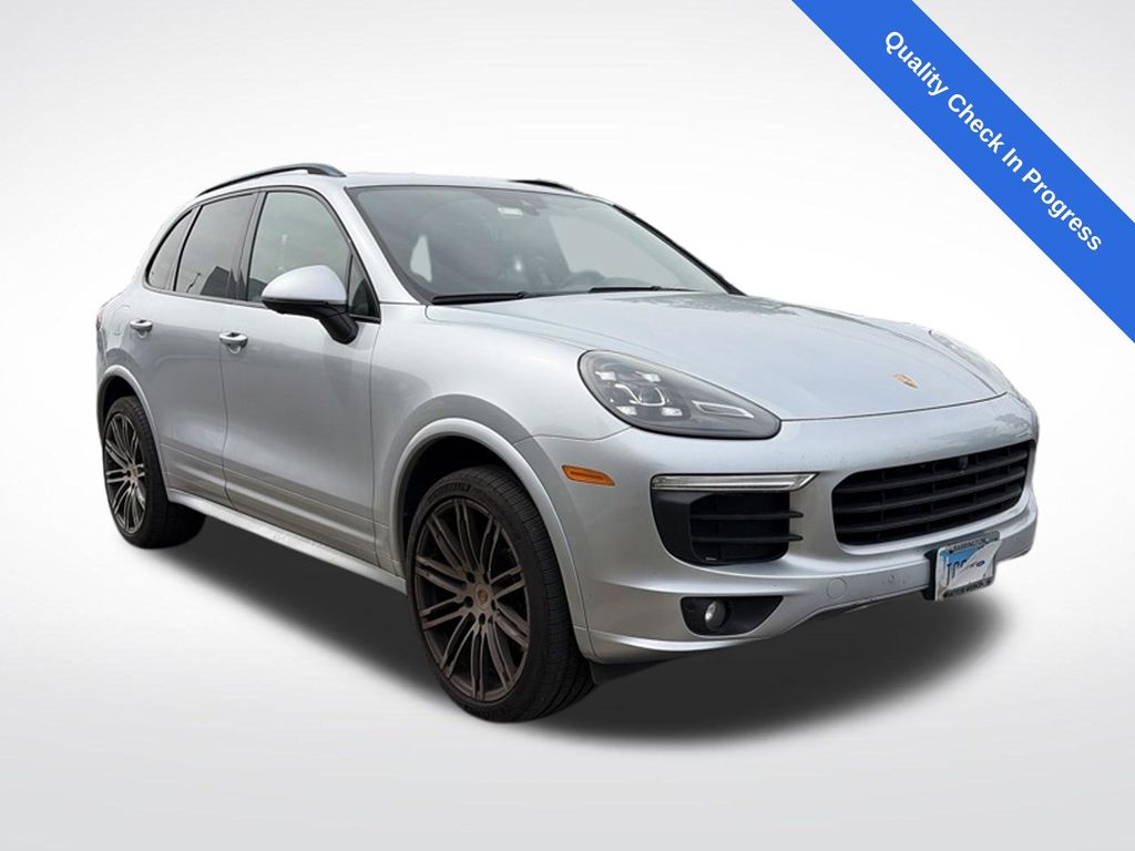 Silver 2016 Porsche Cayenne SUV / Crossover All-Wheel Drive 8-Speed Automatic