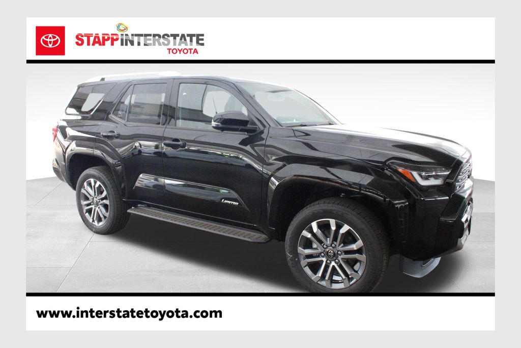 Black 2026 Toyota 4Runner Limited 4WD SUV / Crossover All-Wheel Drive 8-Speed Automatic