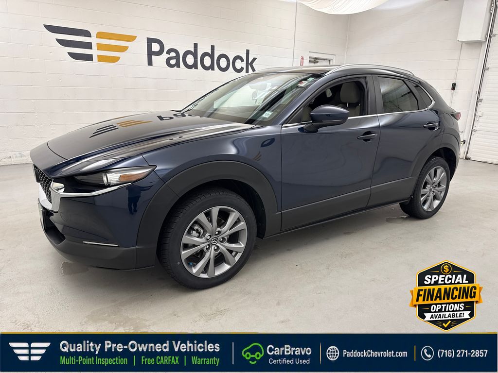 Deep Crystal Blue Mica 2024 Mazda CX-30 SUV / Crossover All-Wheel Drive 6-Speed Automatic