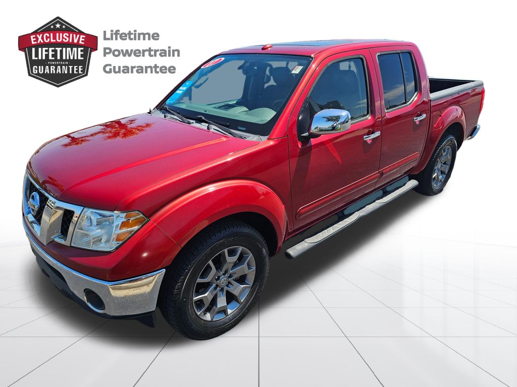 Lava Red 2017 Nissan Frontier SL Crew Cab Pickup Truck 4X2 5-Speed Automatic Overdrive