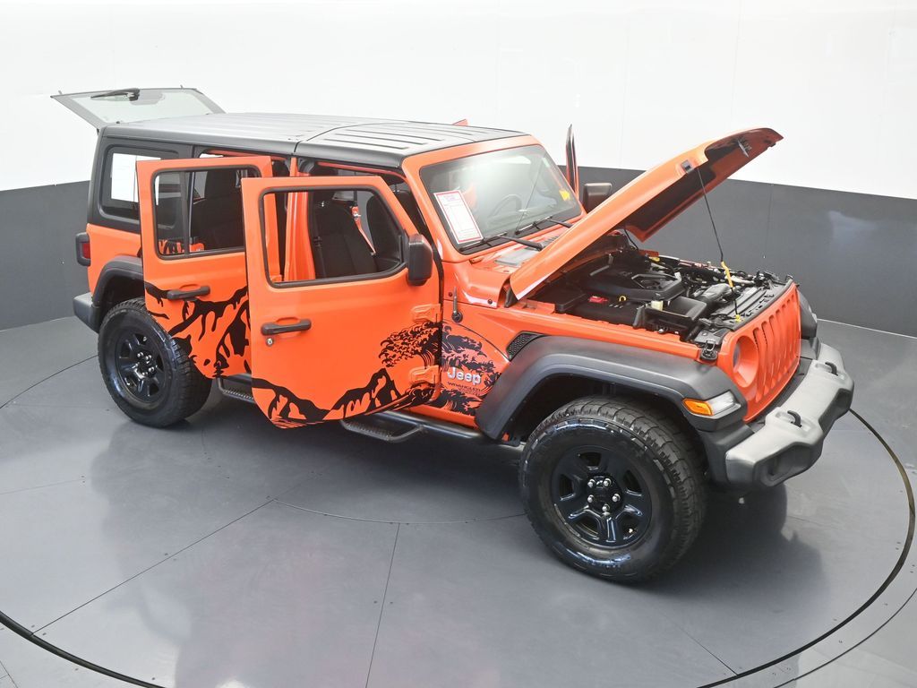 Used 2018 Punkn Metallic Clearcoat Jeep Unlimited Sport image 67