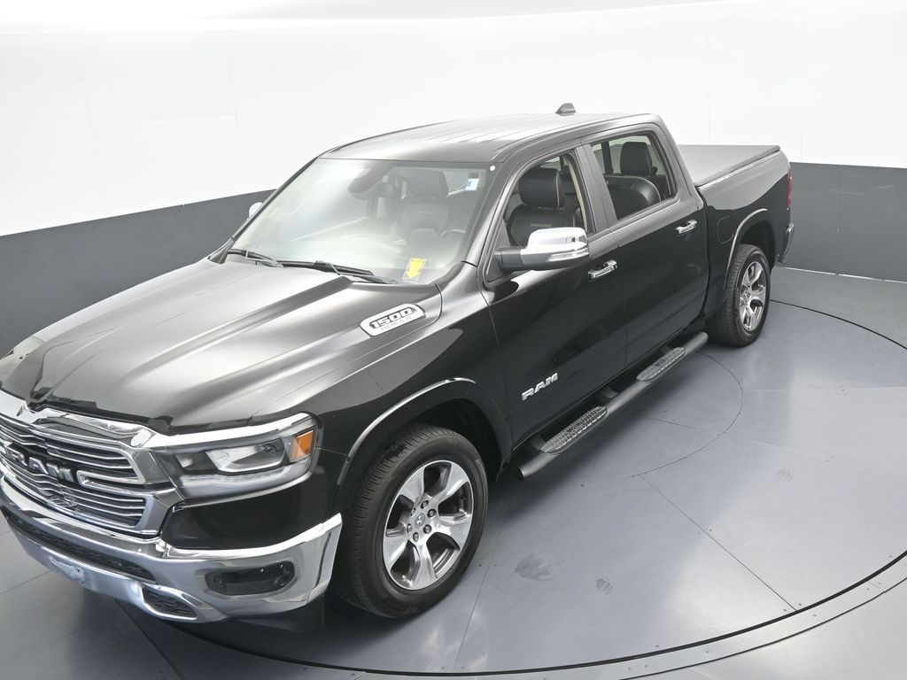 Used 2020 Diamond Black Crystal Pearlcoat Ram Laramie image 51