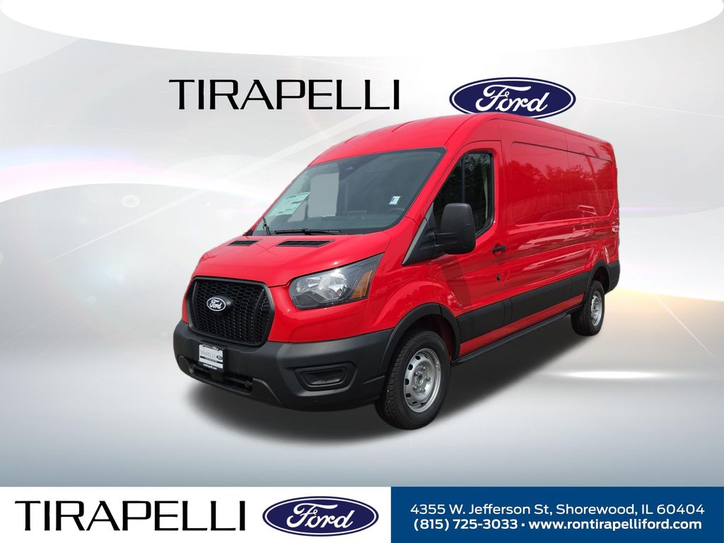 RACE RED 2026 Ford Transit Cargo Van Rear-Wheel Drive 