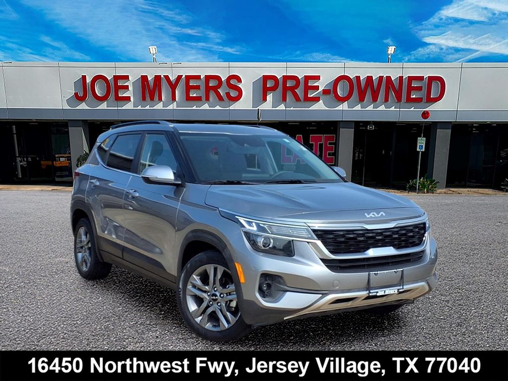 2023 Kia Seltos S Gray at DeMontrond Mazda