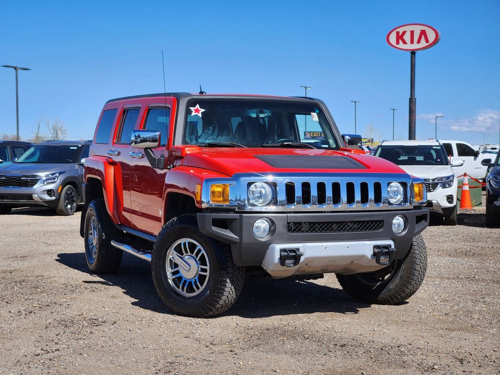 Solar Flare Metallic 2008 Hummer H3 Alpha SUV / Crossover Four-Wheel Drive 4-Speed Automatic Overdrive