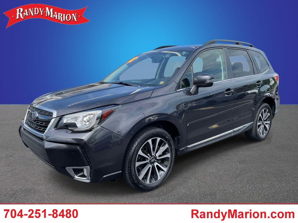 Dark Gray Metallic 2018 Subaru Forester 2.0XT Touring SUV / Crossover All-Wheel Drive Continuously Variable Transmission