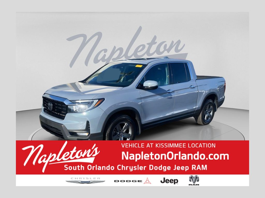 Sonic Gray Pearl 2023 Honda Ridgeline Pickup Truck All-Wheel Drive 9-Speed Automatic