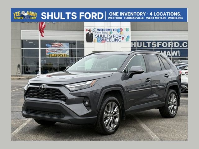 Magnetic Gray Metallic 2025 Toyota RAV4 SUV / Crossover All-Wheel Drive 8-Speed Automatic