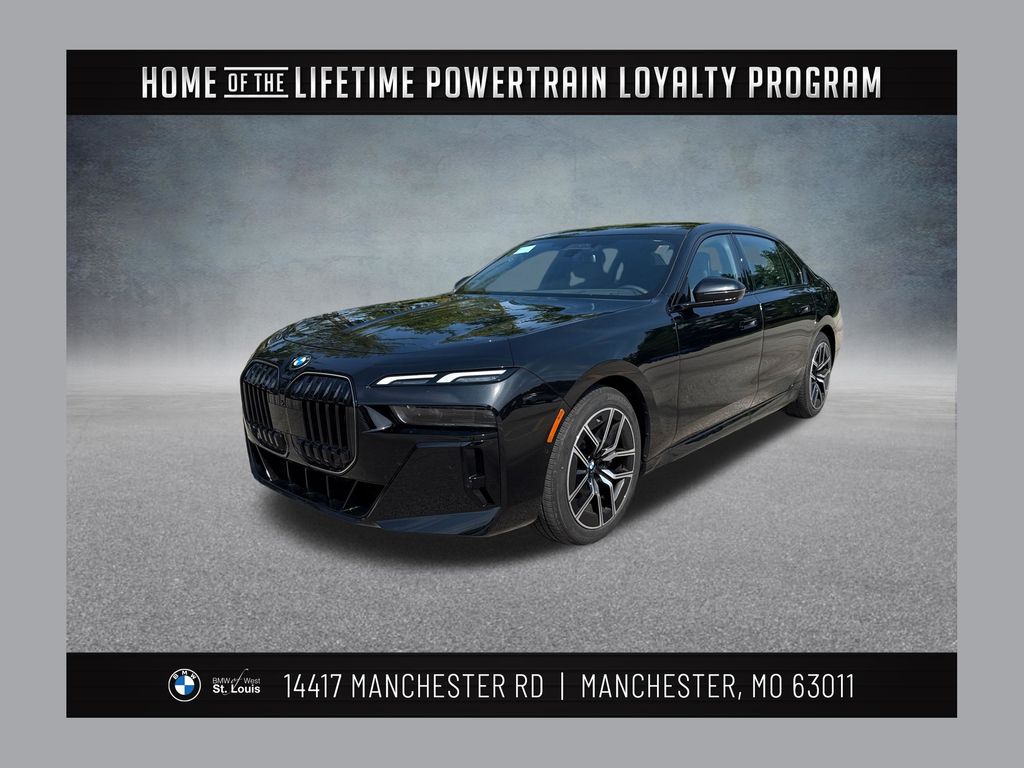 Black Sapphire Metallic 2026 BMW 7 Series Sedan All-Wheel Drive 8-Speed Automatic