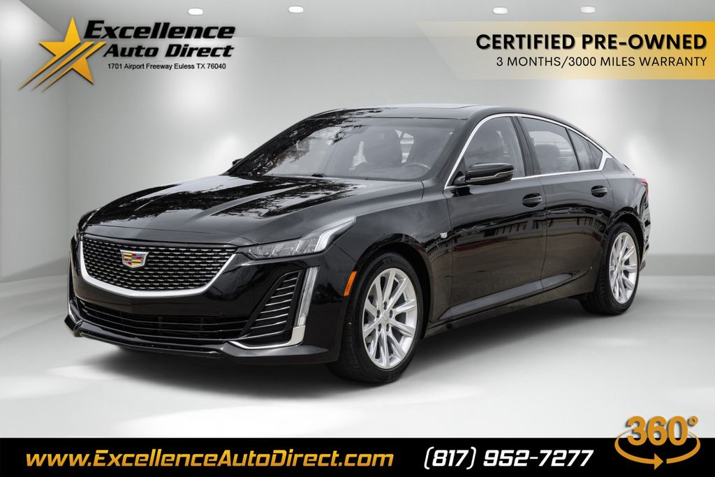 Black Raven 2023 Cadillac CT5 Sedan Rear-Wheel Drive Automatic