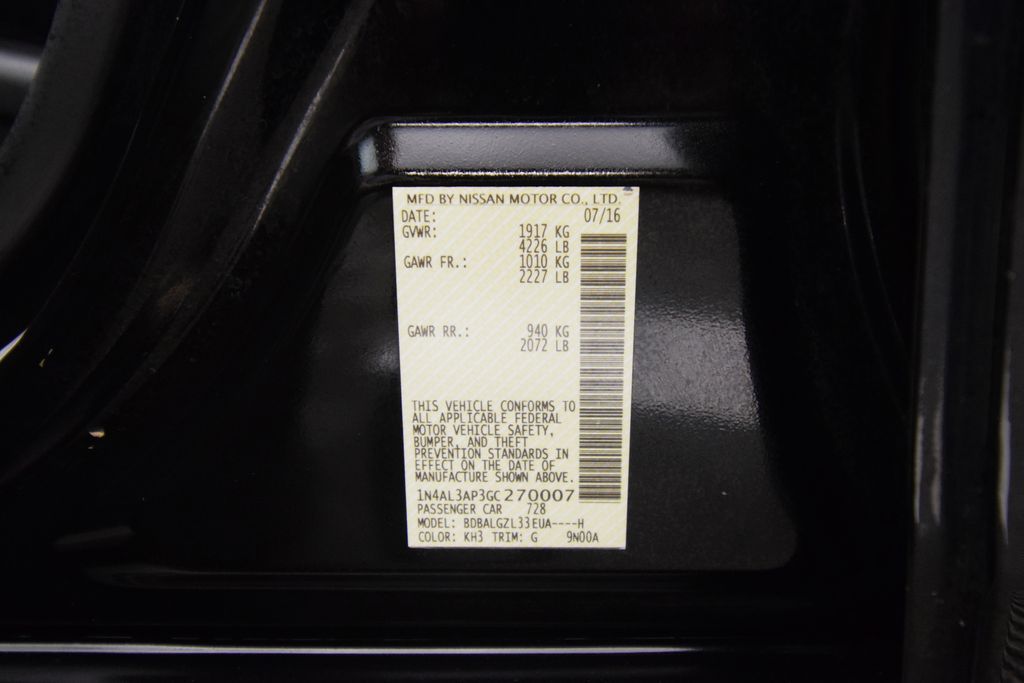 used 2016 Nissan Altima car, priced at $9,000